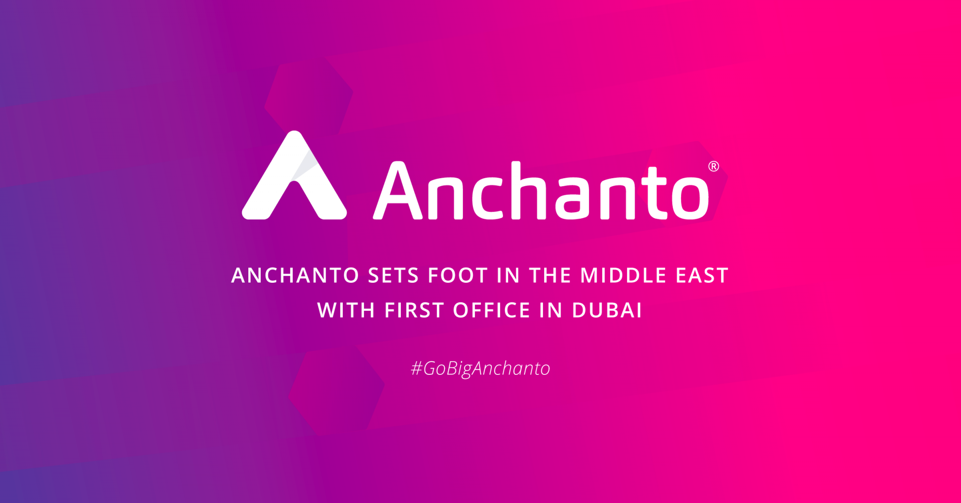Anchanto Enters Middle East with UAE Launch
